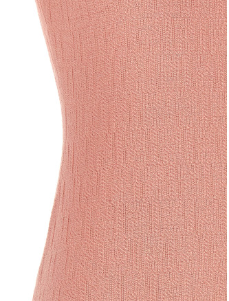 Мини FENDI Color-block dress (FZDE35AW4SF1W0S) #