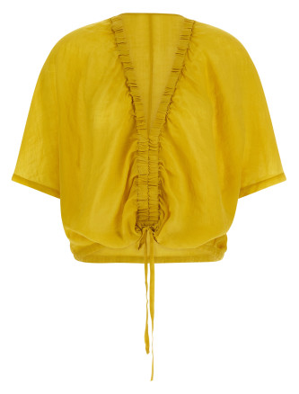 Рубашка, блузка NUDE Gathered top