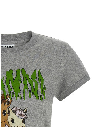 Футболка GANNI 'Pony' (A1050053920) #