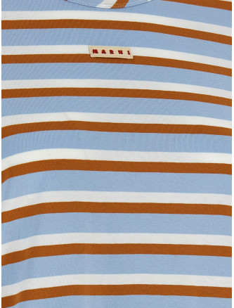 Футболка MARNI Logo patch t-shirt (THJE0390MXUTC639STB21) #