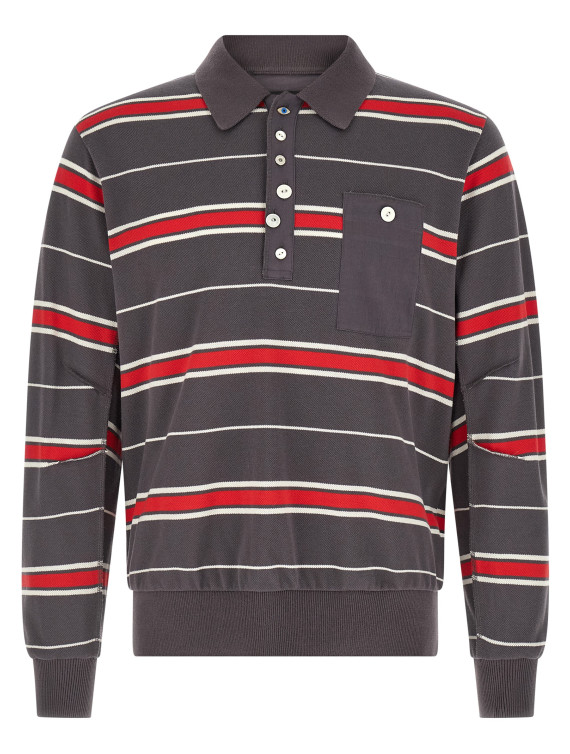 Поло UNDERCOVER 'UC1F4804-2' (UC1F48042GRAYBORDER) #1