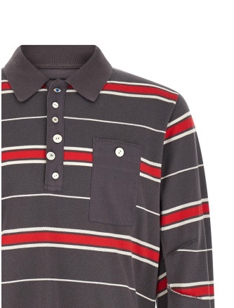 Поло UNDERCOVER 'UC1F4804-2' (UC1F48042GRAYBORDER) #