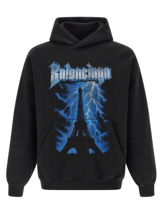 Толстовка BALENCIAGA 'Paris Thunderstorm'