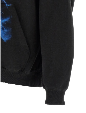 Толстовка BALENCIAGA 'Paris Thunderstorm' (871956TUVF41000) #