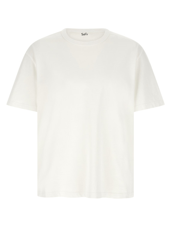 Футболка SÉFR 'Mauro' (MFW25MAUROCLEARWHITE) #1