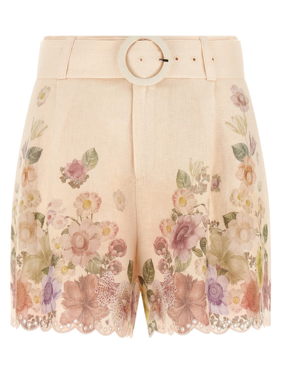 Бермуды, шорты TWIN SET Linen shorts (261TT257213588) #1