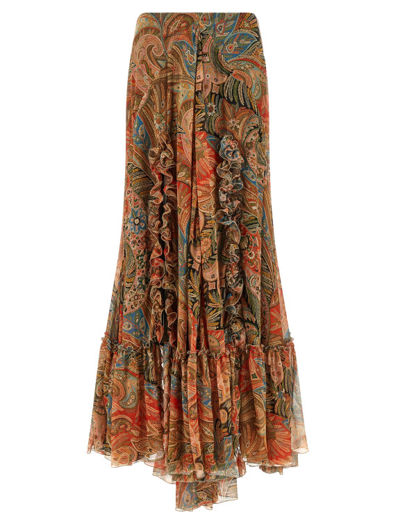 Paisley foliage skirt (WRFA020499SA1R9X0860) #1