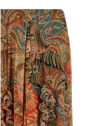 Paisley foliage skirt (WRFA020499SA1R9X0860) #