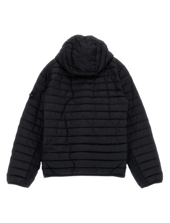 Пуховая куртка, парка, повседневная куртка STONE ISLAND JUNIOR Hooded down jacket (L1S164100009S0024V0020) #