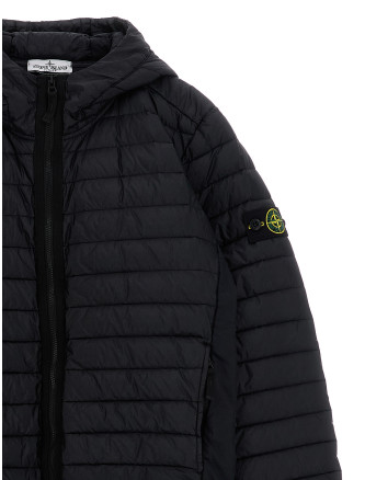 Пуховая куртка, парка, повседневная куртка STONE ISLAND JUNIOR Hooded down jacket (L1S164100009S0024V0020) #