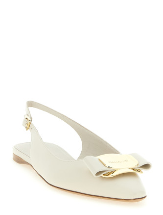 Балетки FERRAGAMO 'Zelmy' (790607MASCARPONE) #