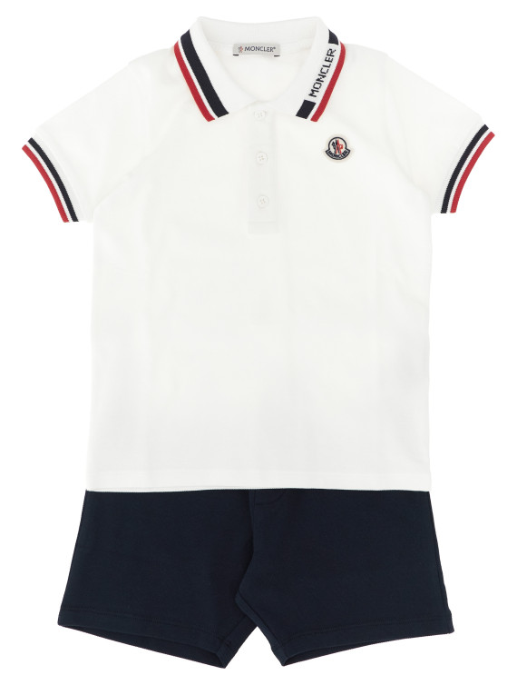 Платье MONCLER ENFANT Polo kit + cotton bermuda shorts (L19518M000158496FF07) #1