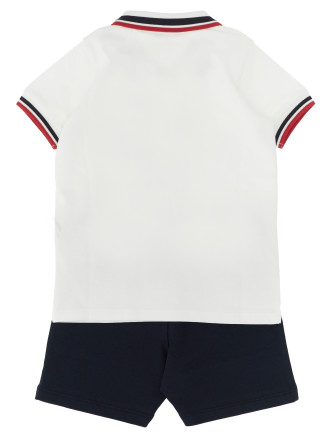 Платье MONCLER ENFANT Polo kit + cotton bermuda shorts (L19518M000158496FF07) #