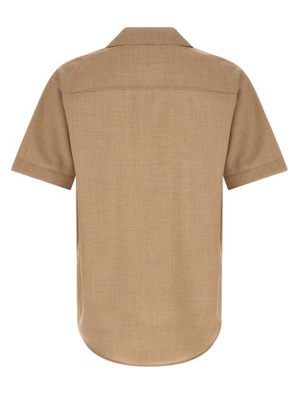 Рубашка, блузка AURALEE 'Summer Twist' (A26SS02CPTOPBROWNBEIGE) #