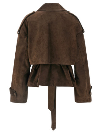 Кожаная куртка ARMARIUM 'Flaminia' (ARMTMJ024LE10026CHOCOLATE) #