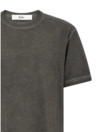 'Mauro' T-shirt (MFW25MAUROWASHEDBLACK) #