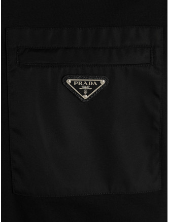 Футболка PRADA Re-Nylon pocket T-shirt (UJN661S22111CKF0002) #