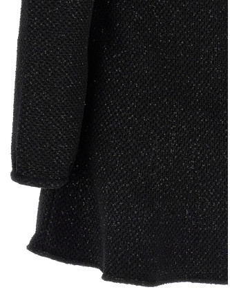 'Black Sequin Knit Mini' dress (RS26210SBBLACK) #