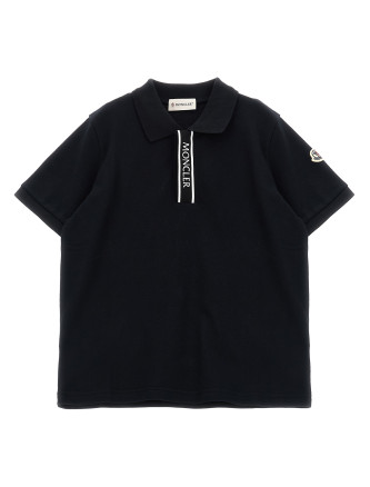 Поло MONCLER ENFANT Logo polo shirt