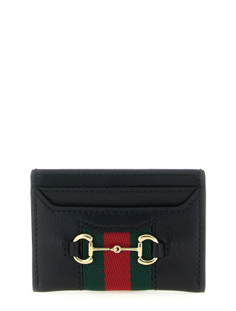 Кошелек, кардхолдер GUCCI 'Web Horsebit Gucci'