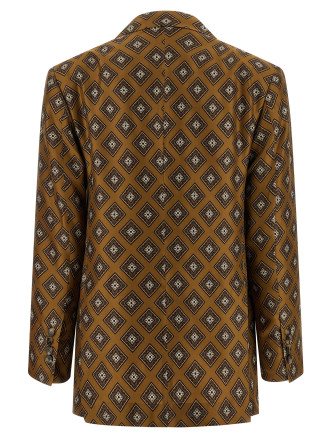 Пиджак, костюм ALBERTO BIANI Tie-print blazer (II884SE320217) #