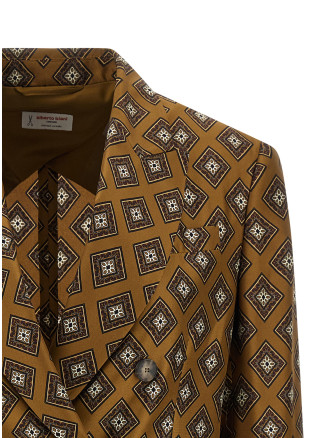 Пиджак, костюм ALBERTO BIANI Tie-print blazer (II884SE320217) #