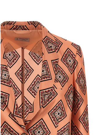 Пиджак, костюм ALBERTO BIANI Tie print blazer (II833SE320347) #