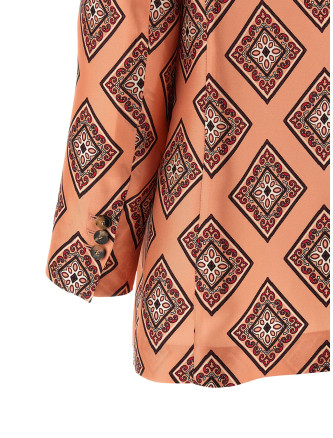 Пиджак, костюм ALBERTO BIANI Tie print blazer (II833SE320347) #