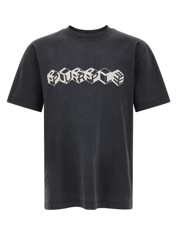 Футболка PURPLE 'Cube' (P104TBSP226BLACK) #1