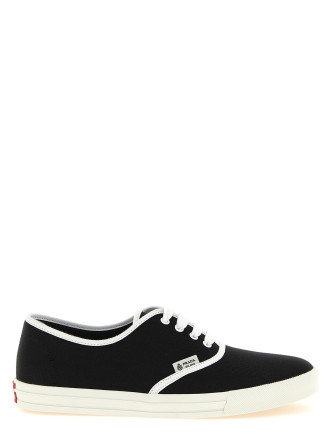 Кроссовки PRADA Cotton drill sneakers