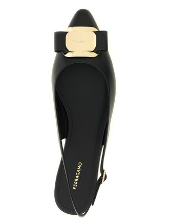 Балетки FERRAGAMO 'Zelmy' (790605NERO) #