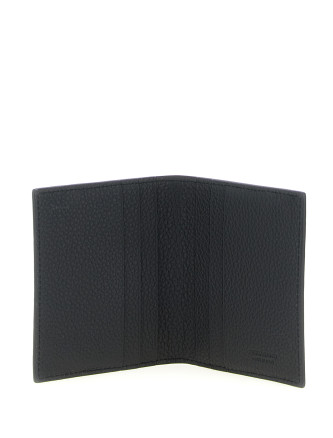 'Ferragamo Monogram' card holder (780333NEROGRIGIO) #