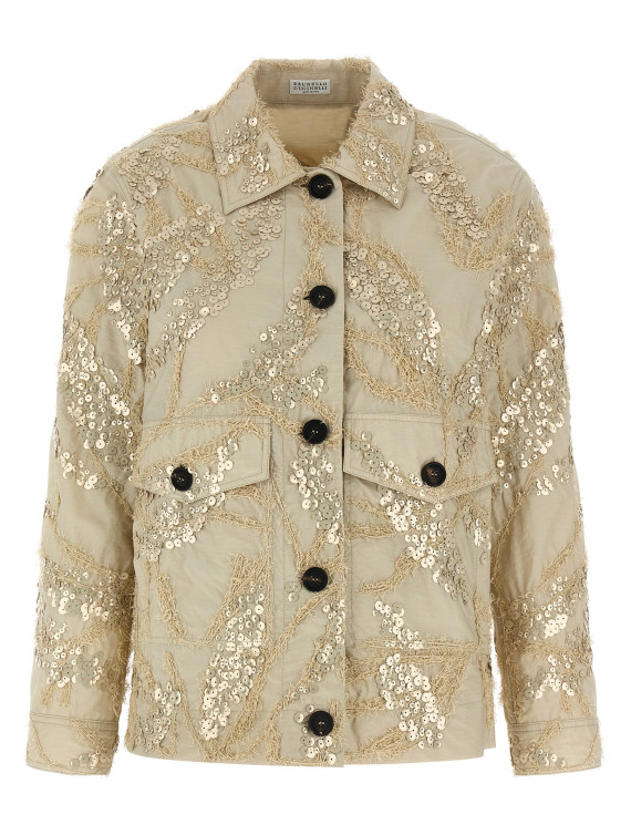 Повседневная куртка BRUNELLO CUCINELLI 'Dazzling Seabed Embroidery' (M0F79HM206C9593) #1