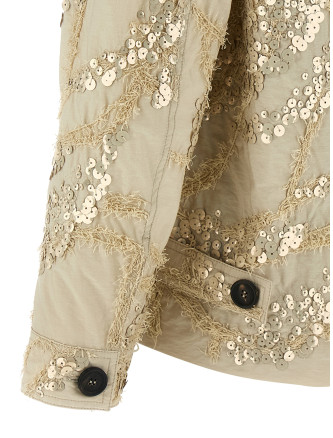 Повседневная куртка BRUNELLO CUCINELLI 'Dazzling Seabed Embroidery' (M0F79HM206C9593) #