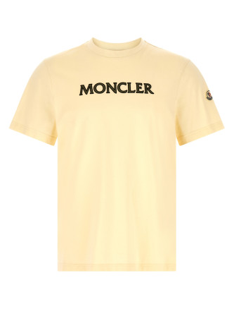 Flocked logo T-shirt