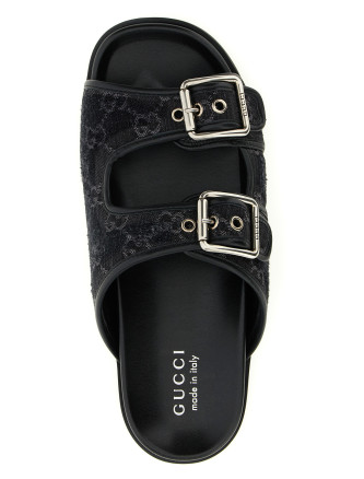 GG denim slides (831830FAFPY8473) #