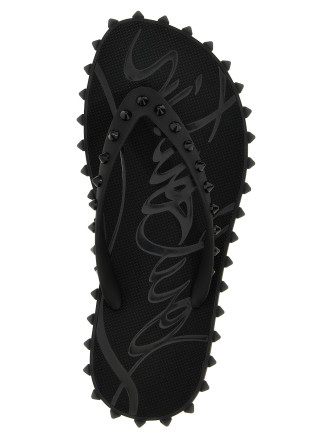 Шлепанцы CHRISTIAN LOUBOUTIN 'Super Loubi' (1230961BK01) #