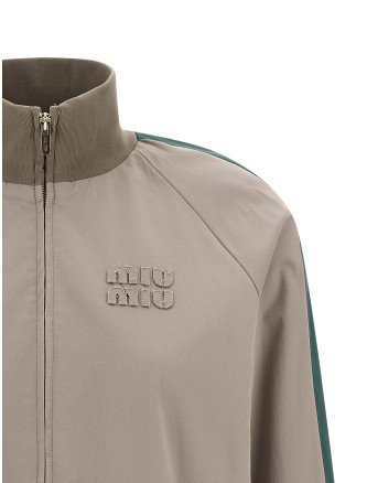 Куртка-бомбер MIU Bomber twill Old (ML1466SOOO19CTF0D3K) #