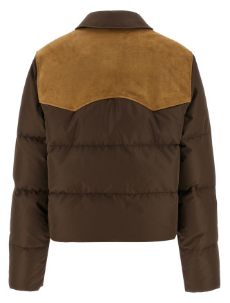 Пуховик MIU Pongé tec down jacket (ML1371SOOO18Q0F0201) #