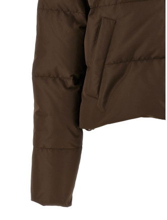 Пуховик MIU Pongé tec down jacket (ML1371SOOO18Q0F0201) #