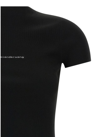 Мини ALEXANDER WANG Logo dress (1KC2266079001) #