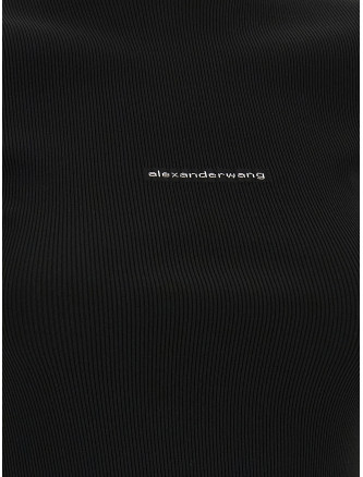 Мини ALEXANDER WANG Logo dress (1KC2266079001) #