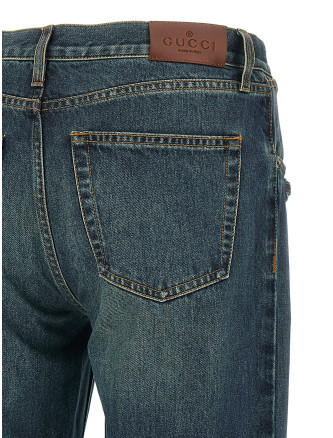 Джинсы GUCCI 'Morsetto' (860844XDDF04011) #