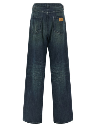 Джинсы MM6 MAISON MARGIELA 'Numeric Signature MM6' (SH0LA0038M30063961) #