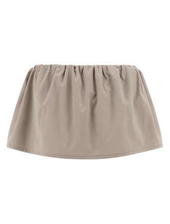 Макси MIU Old twill skirt (MG2638SOOO19CTF0D3K) #