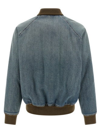 Джинсы күртеше MIU Denim bomber jacket (GWB295SOOO18UMF0008) #