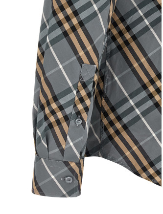 'Robert' shirt (8123670WAVEBLUEIPCHECK) #