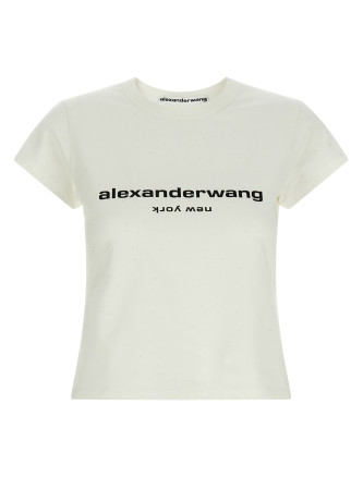 Футболка ALEXANDER WANG 'Logo Baby Tee'