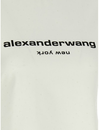 Футболка ALEXANDER WANG 'Logo Baby Tee' (1CC2261292100) #