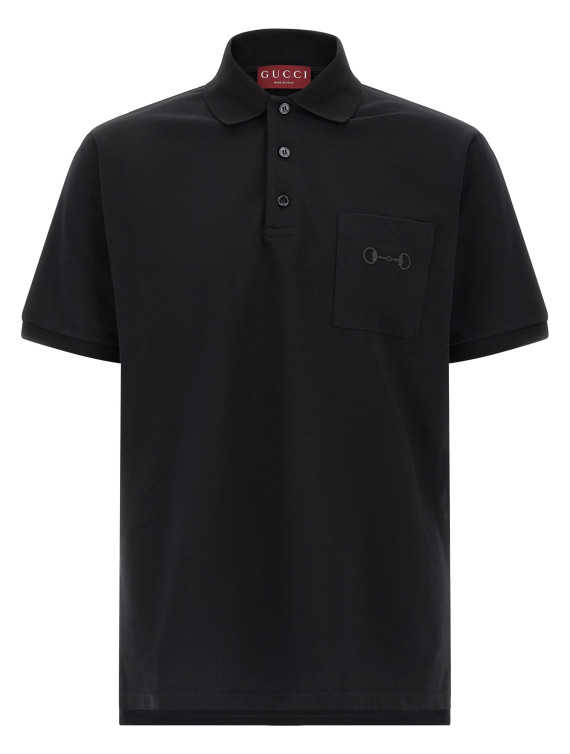 Поло GUCCI 'Morsetto' (854796XJHQP1043) #1
